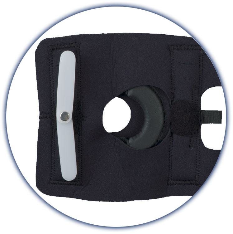 MDC-MedSpec Dynatrack Plus Patella Stabilizer W/Plastic Hinges - Coolflex