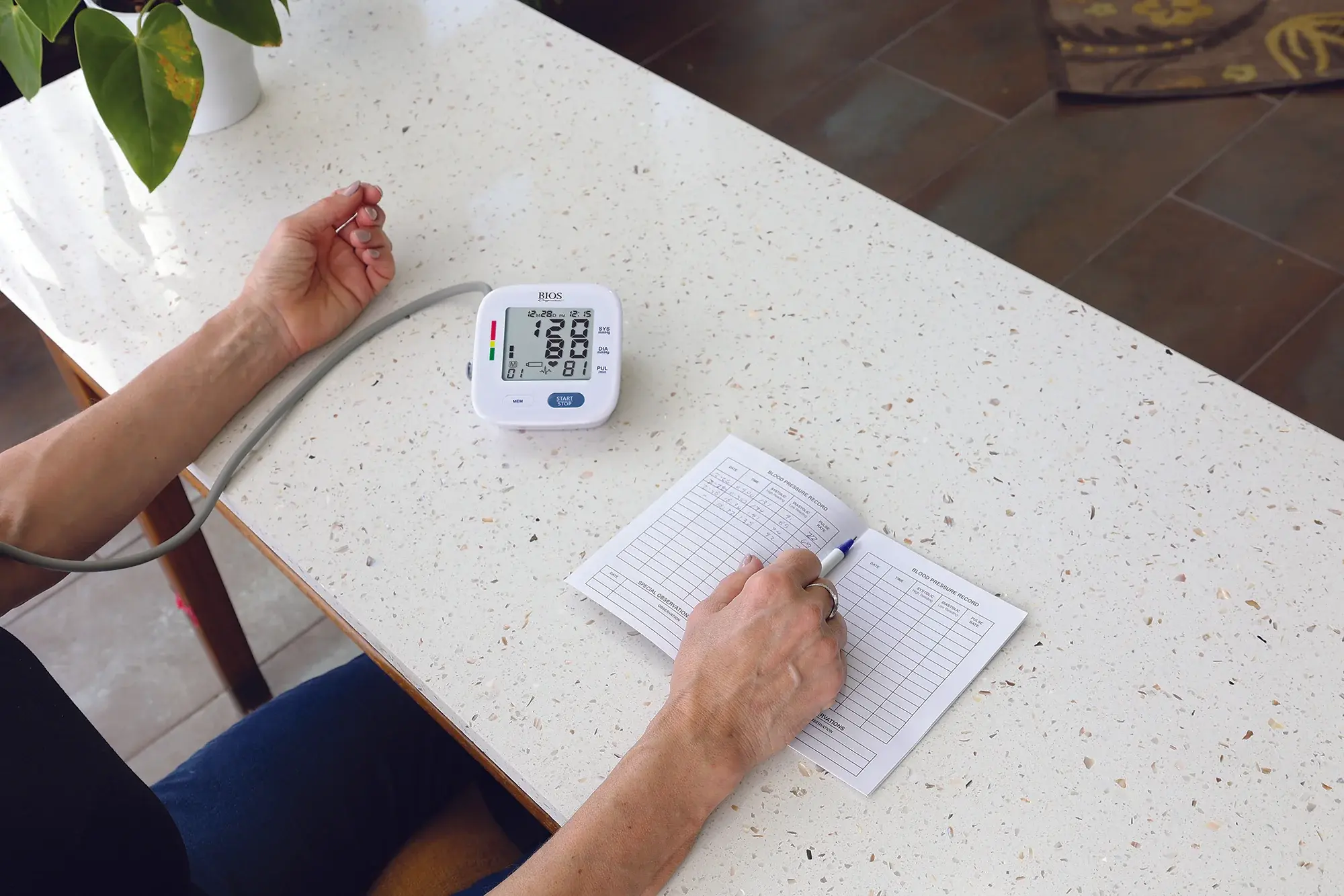 BOS-BIOS BIOS Automatic Blood Pressure Monitor