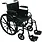 PRB - Probasics ProBasics K2 Wheelchair w/ Flip Back Arms 16" Depth