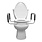 MOBB 2” Raised Toilet Seat with Arms Easy to clean