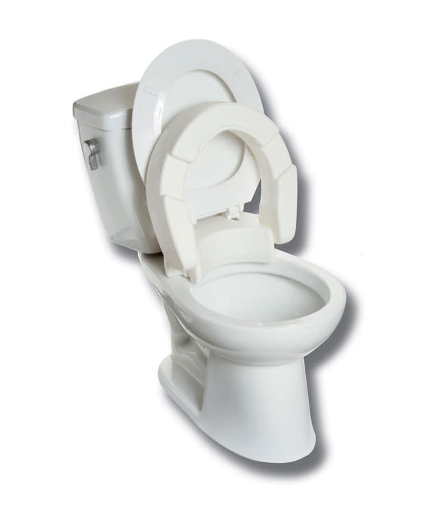 MOBB - MOBB 2” Hinged Raised Toilet Seat Weight Limit 300lbs