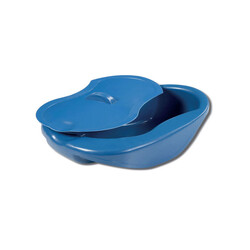 MOBB Comfort Bedpan Blue with Lid