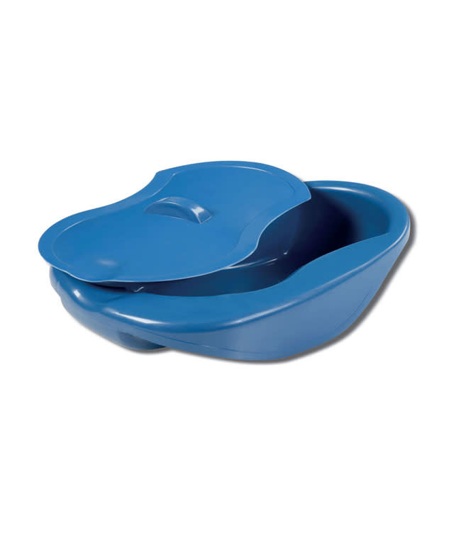 MOBB - MOBB Comfort Bedpan Blue with Lid
