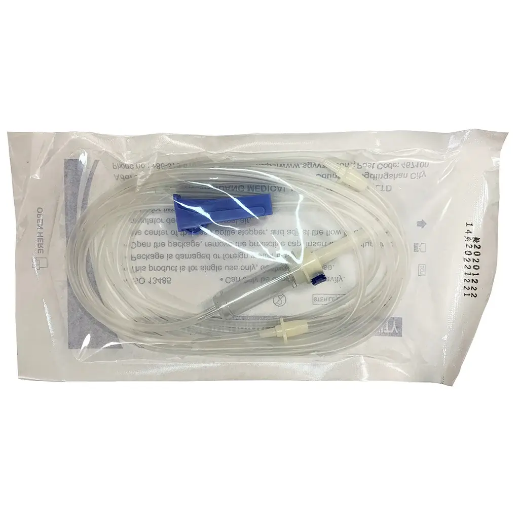 BX-Baxter Baxter Clearlink Solution Set Luer Inject Site & Male Luer Lock Adapter And Roller Clamp 76" 10drp/ml