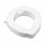 CRX-Carex Carex 4.25" Safe Lock Raised Toilet Seat 500lbs (fits most elongated & standard bowls)