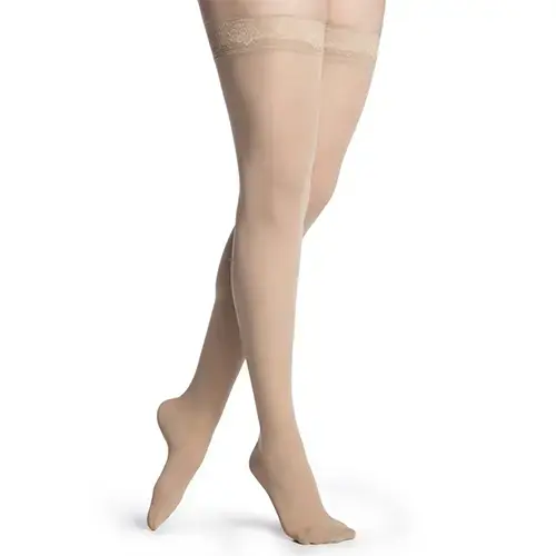SGV-SIGVARIS Style Medium Sheer Thigh High for Women 20-30mmHg