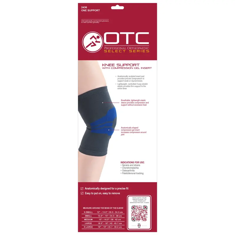 OTC - Airway Surgical Knee Support With Compression Gel