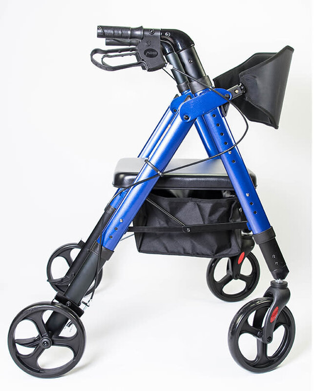MOBB - MOBB Mobb Heavy Duty Bariatric 4-Wheel Walker Rollator 450lbs