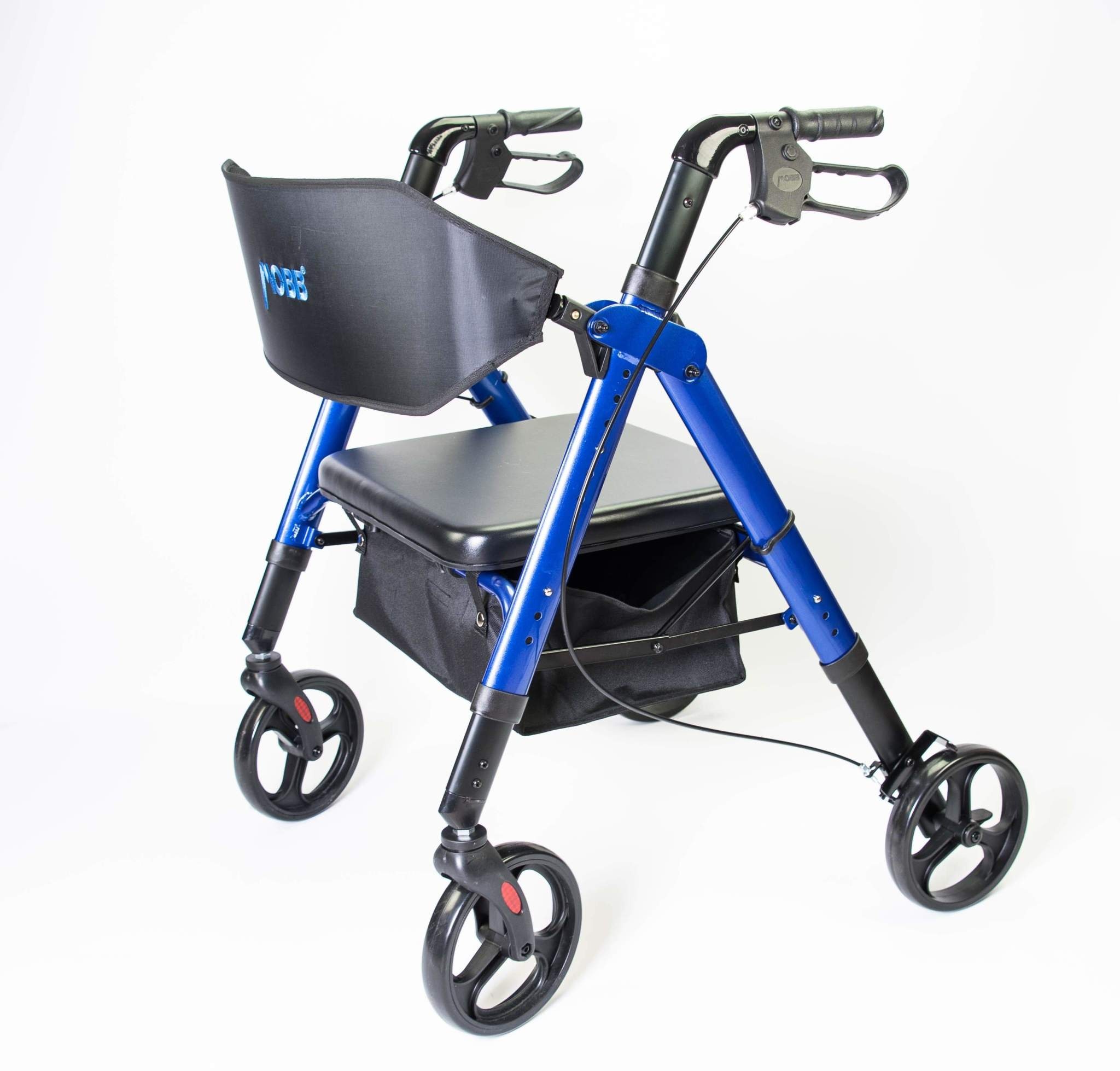 MOBB - MOBB Mobb Heavy Duty Bariatric 4-Wheel Walker Rollator 450lbs