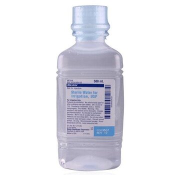Baxter Sterile Water For Irrigation Pour Bottle