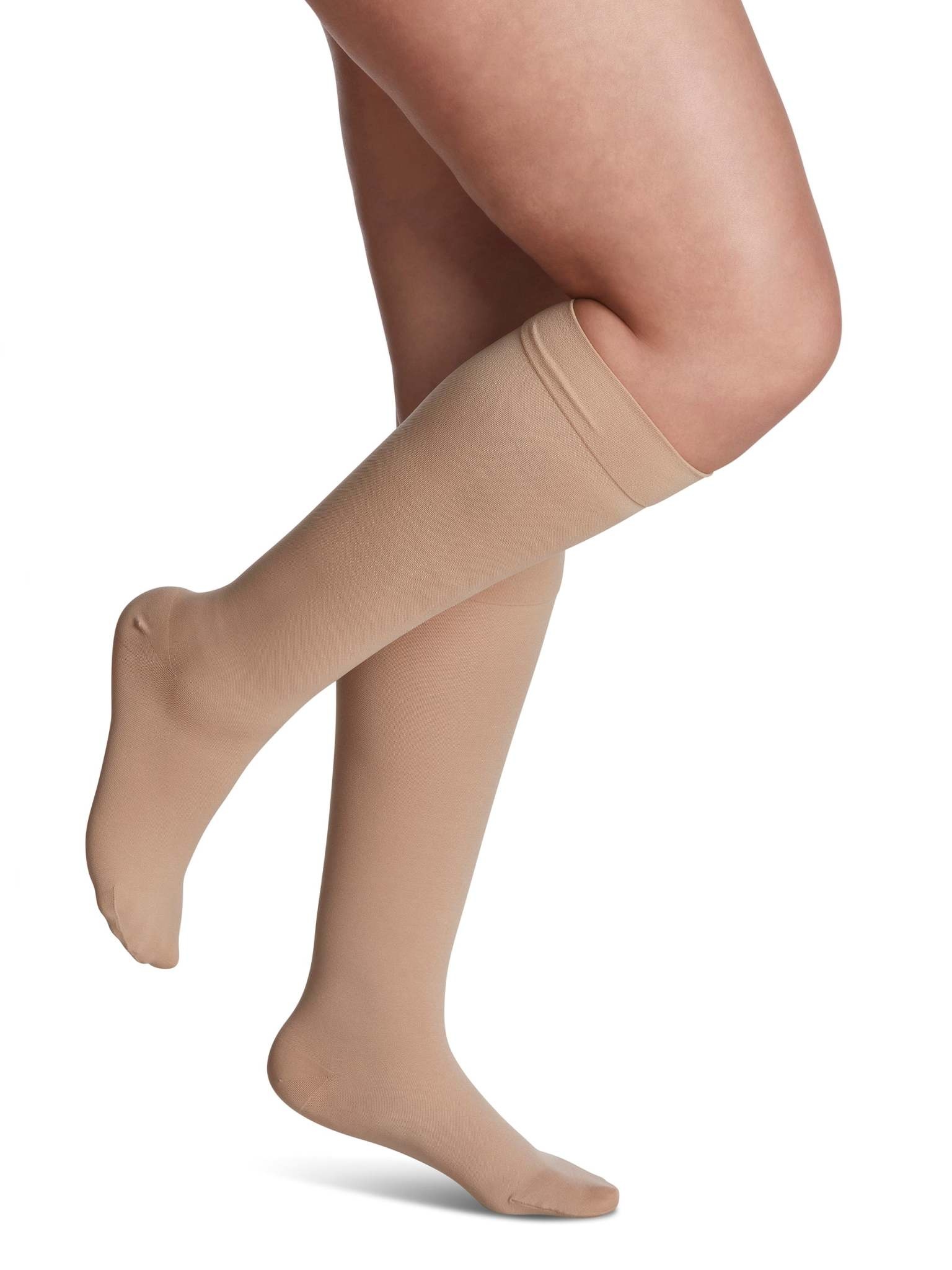 SGV-SIGVARIS Essential Opaque for Women Knee High 20-30 mmHg