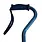 PCP Medical PCP Soft Silicone Handle Offset Adjustable Cane Metallic Blue