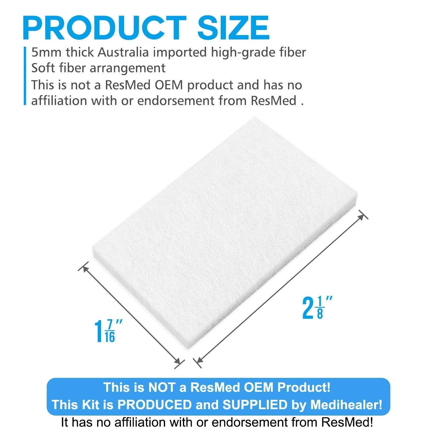 ResMed VitalAire Ultrafine Filter for ResMed S9 and AirSense 10 Disposable 2/pk