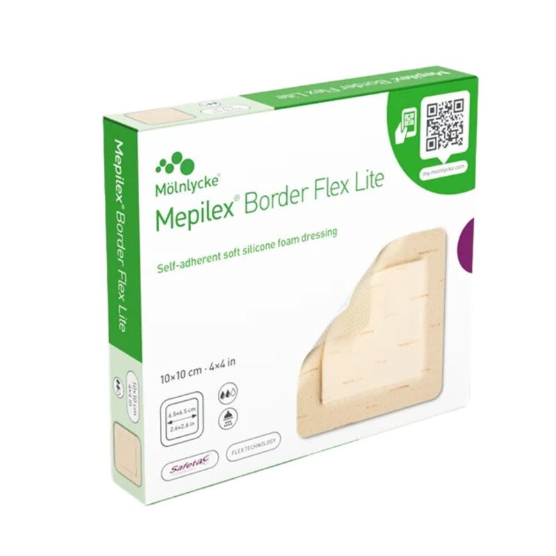 MEP-Mepilex Mepilex Border Lite Foam Dressing  Sterile