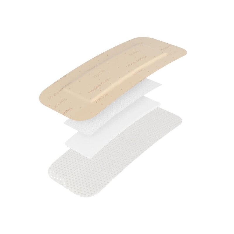 MEP-Mepilex Mepilex Border Lite Foam Dressing  Sterile