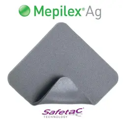 MEP-Mepilex Mepilex AG Foam Antimicrobial  Dressing with Silver Safetac