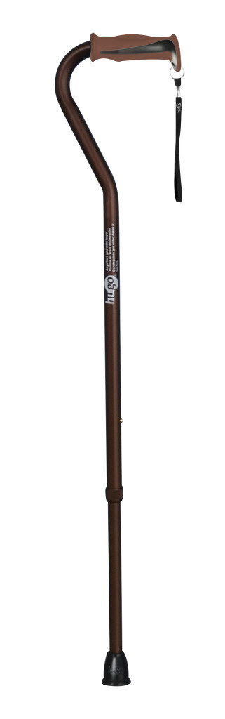 HGO-HUGO Hugo Ergonomic Offset Handle Cane
