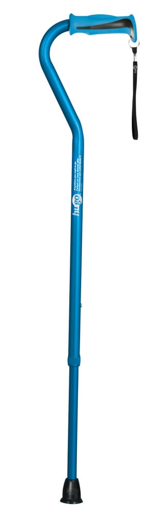 Hugo Cane Hugo Ergonomic Offset Handle Cane - Med Supplies