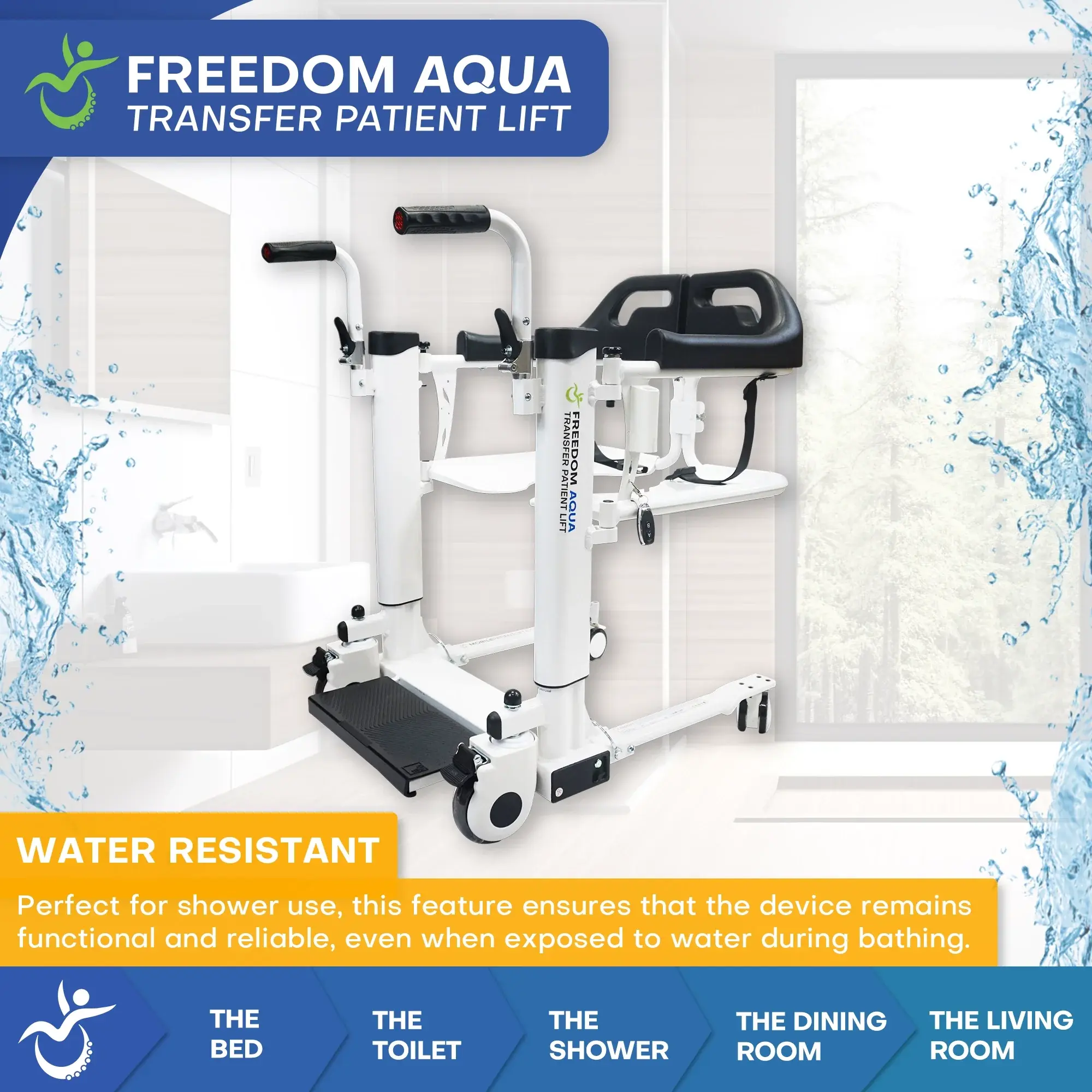 FTL-Freedom  Transfer Lift Freedom Aqua Patient Transfer Lift