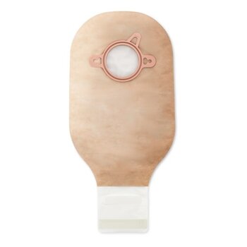 HOL- Hollister Hollister New Image Lock N Roll 12" Drainable Pouch Transparent 2-3/4" Flange ,No Filter 10/Bx