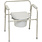 PRB - Probasics Probasics Folding 3-in-1 Stationary Commode with Plastic Armrests