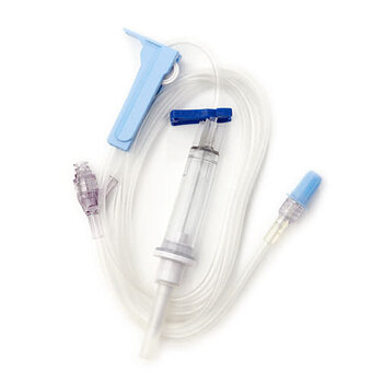 BX-Baxter Baxter Clearlink Solution Set Luer Inject Site & Male Luer Lock Adapter And Roller Clamp 76" 10drp/ml 48/Bx