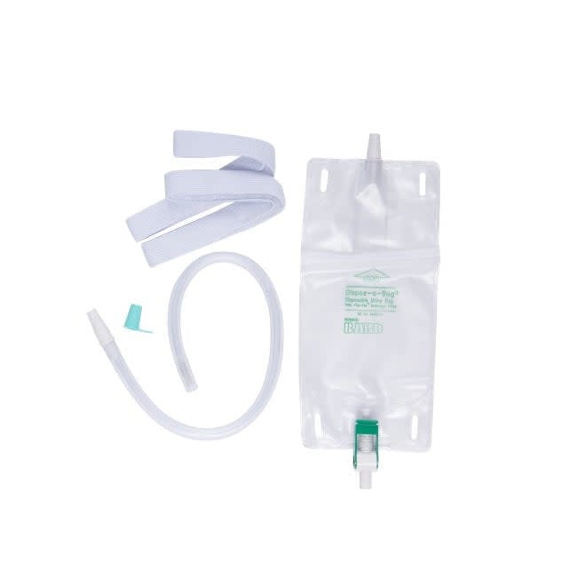 BRD-Bard Bard Dispoz-a-Bag Leg Bag w/18" Extension 19oz/562ml