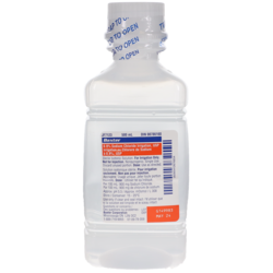 BX-Baxter Normal Saline 0.9% Sodium Chloride For Irrigation Pour Bottle  500ML