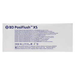 BD-BD Medical BDPosiflush Xs 10ml Normal Saline Flush Syringe Complete Sterile Syringe and Pathway