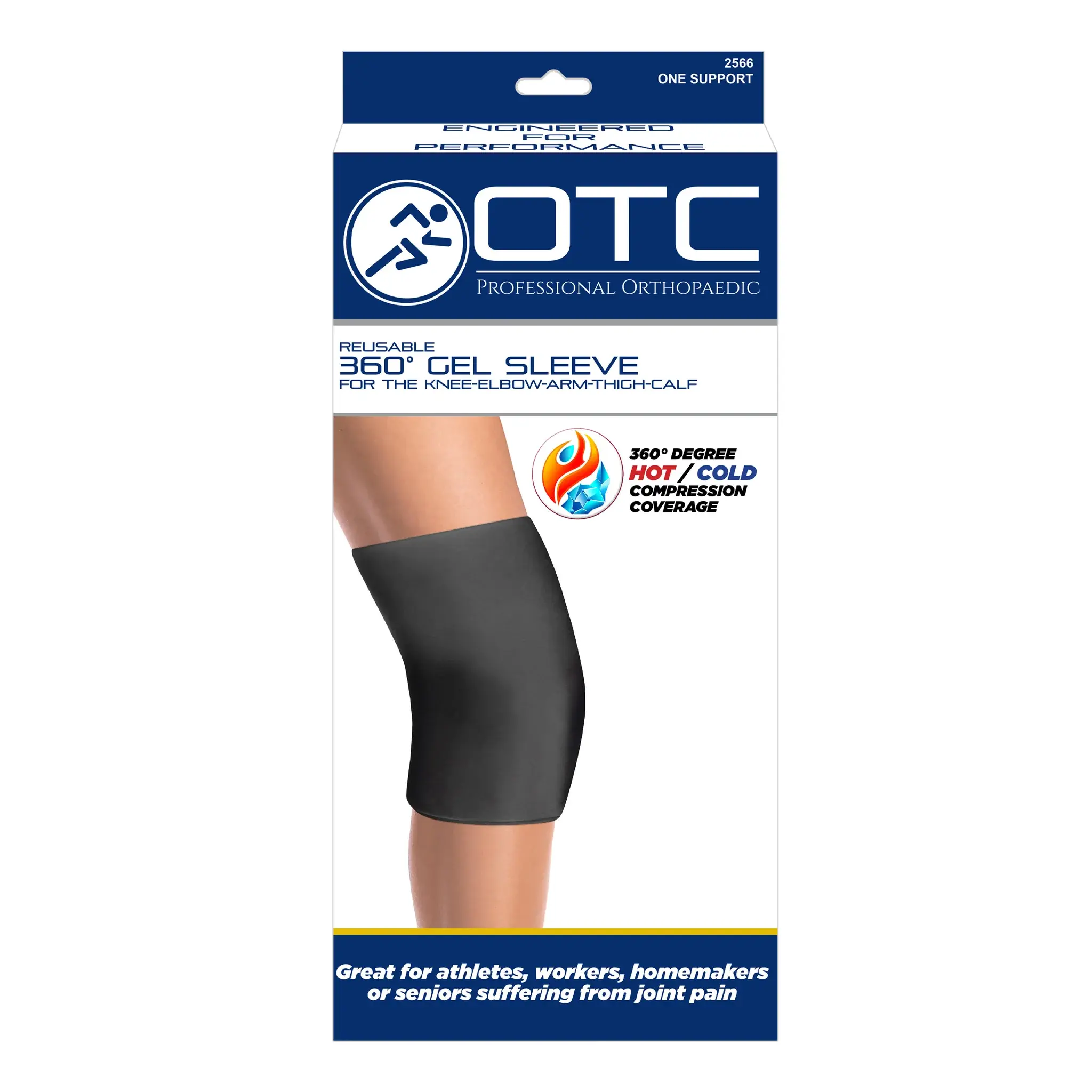 OTC - Airway Surgical 360° Gel Sleeve for Knee, Elbow, Arm, Thigh, and Calf
