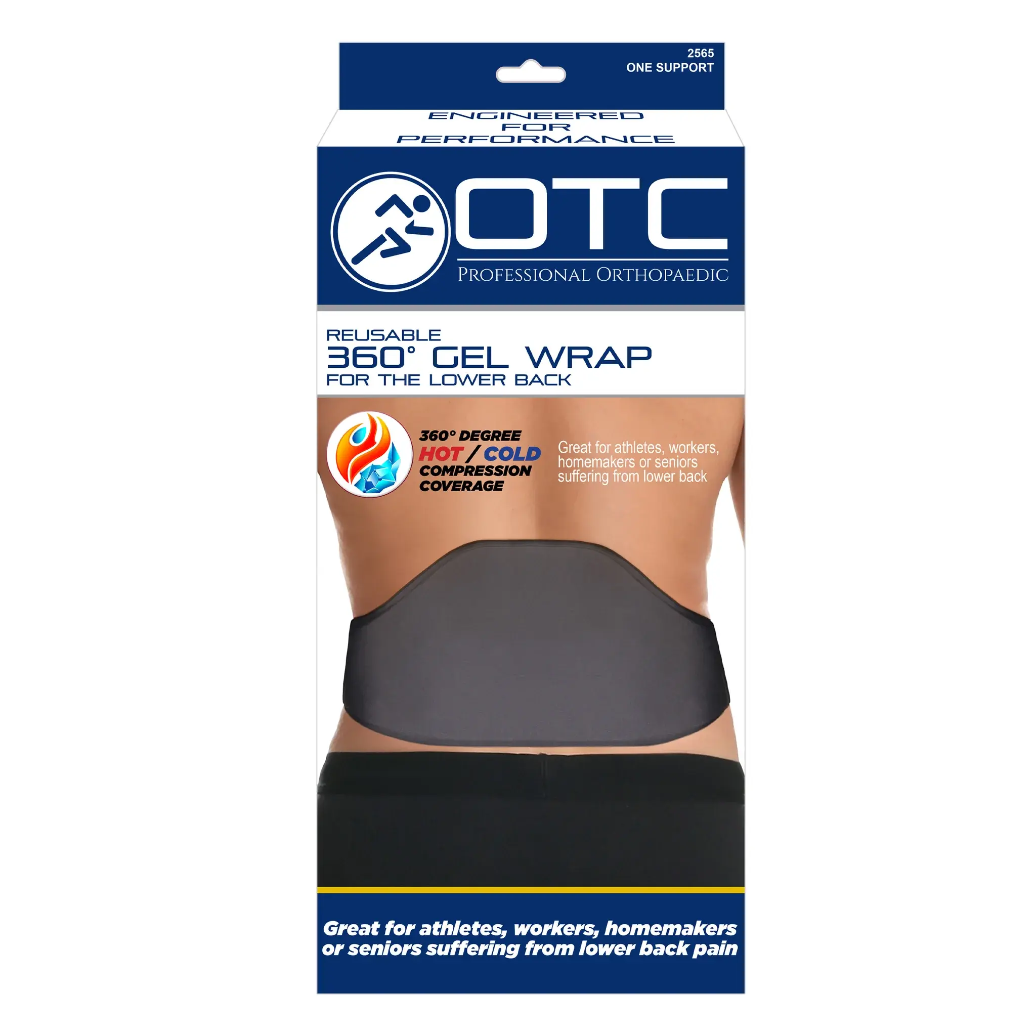 OTC - Airway Surgical 360° Gel Wrap HOT/COLD compression for Lower Back