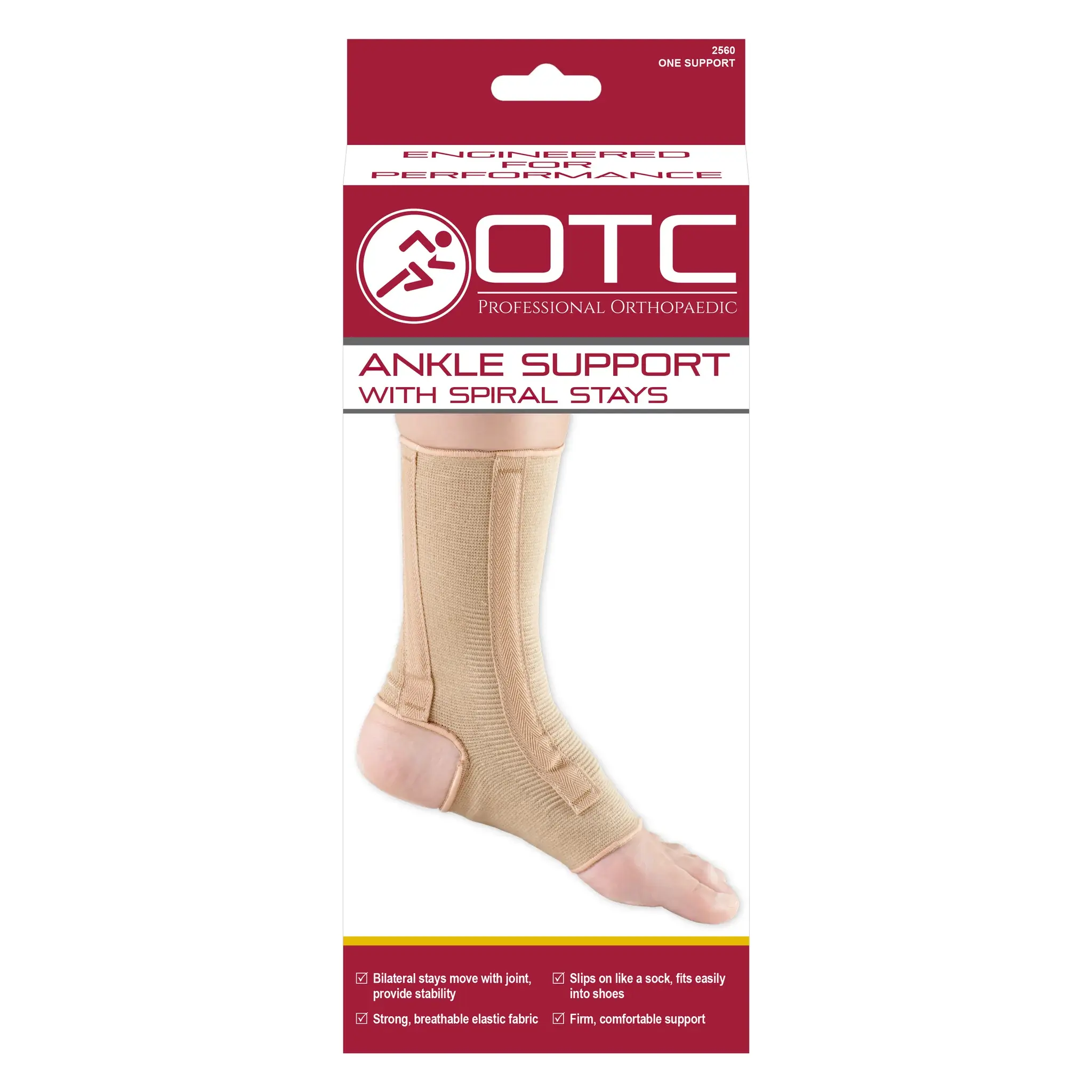 OTC - Airway Surgical Ankle Support with Criss-Cross Elastic Design