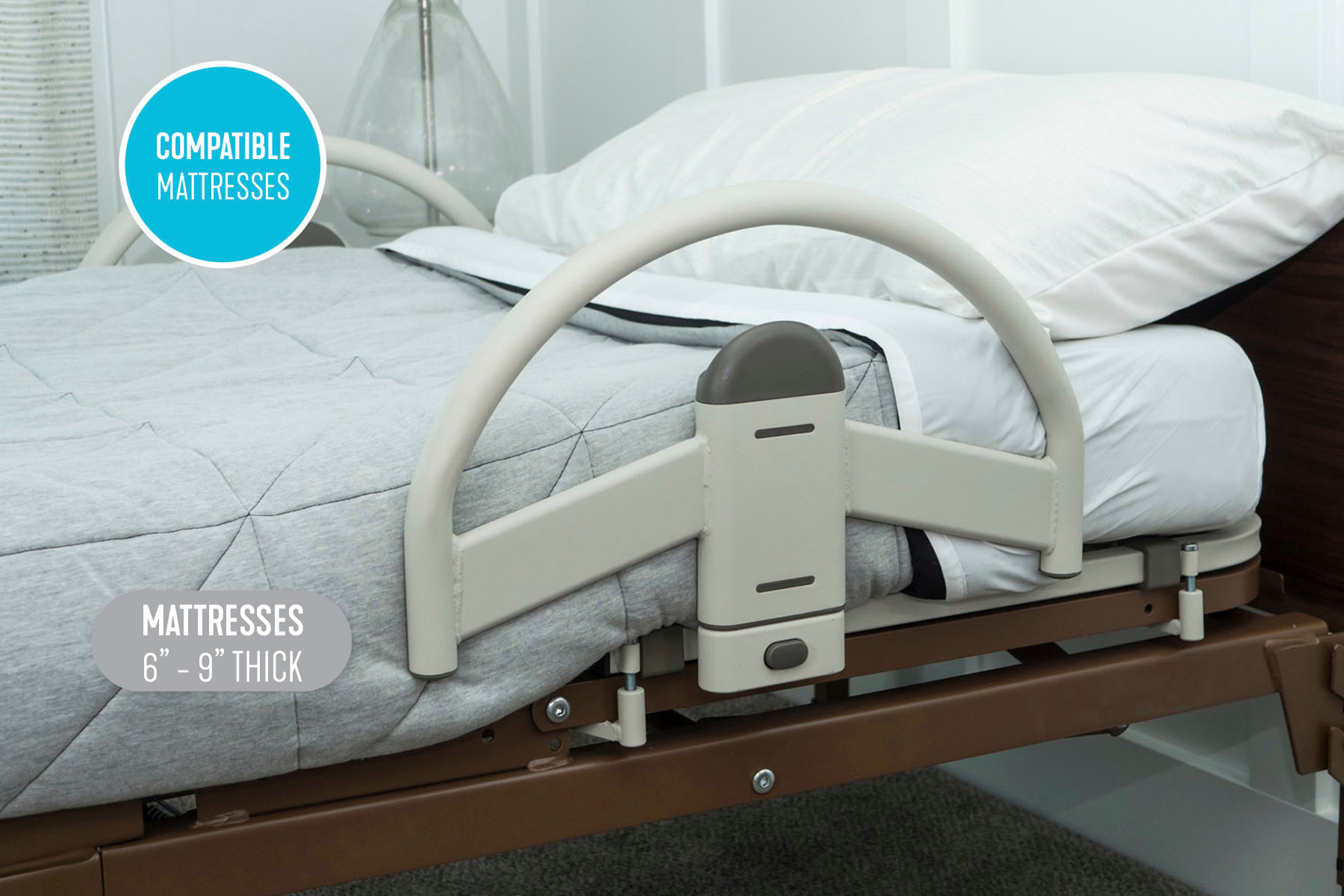 STN-Stander Stander EZ Click Bed Handle 500lbs