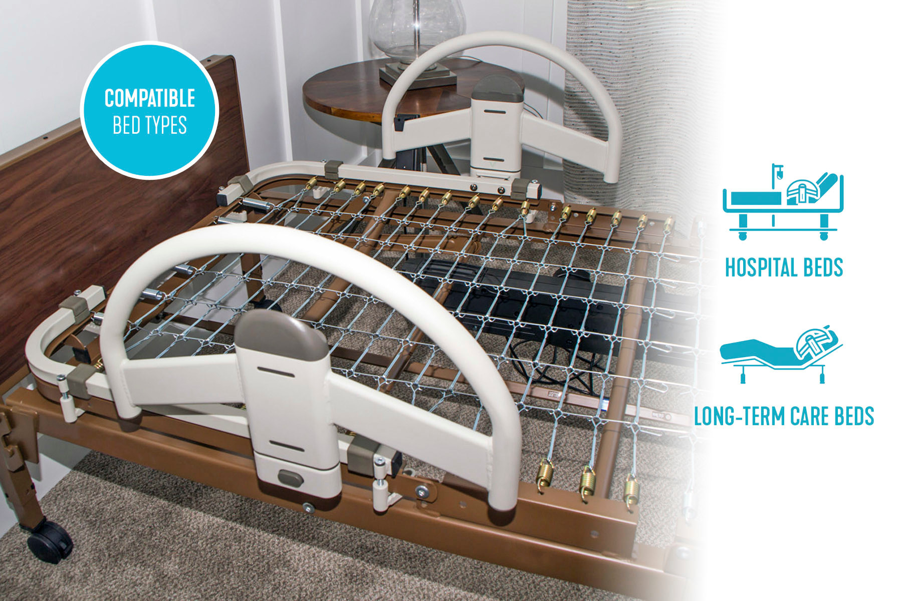 STN-Stander Stander EZ Click Bed Handle 500lbs