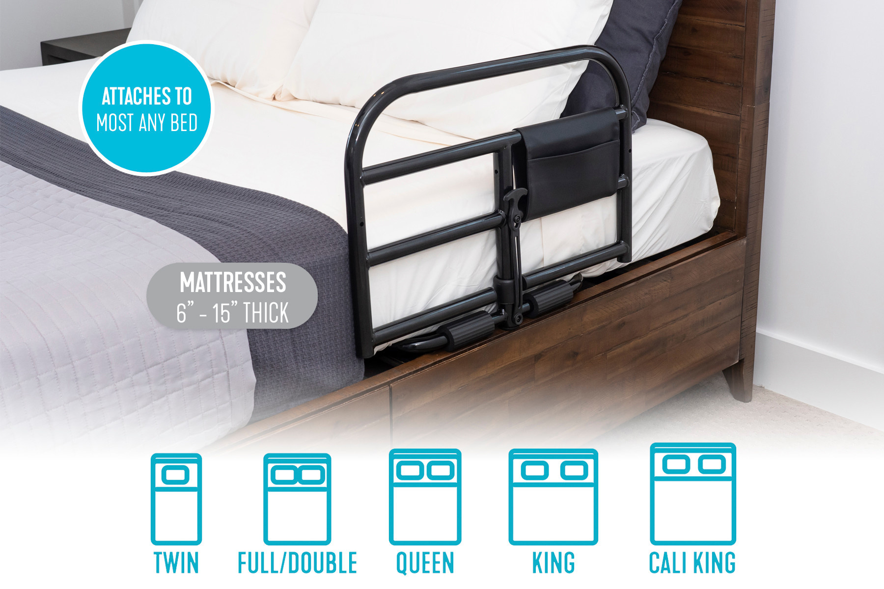 STN-Stander Stander Prime Safety Bed Rail