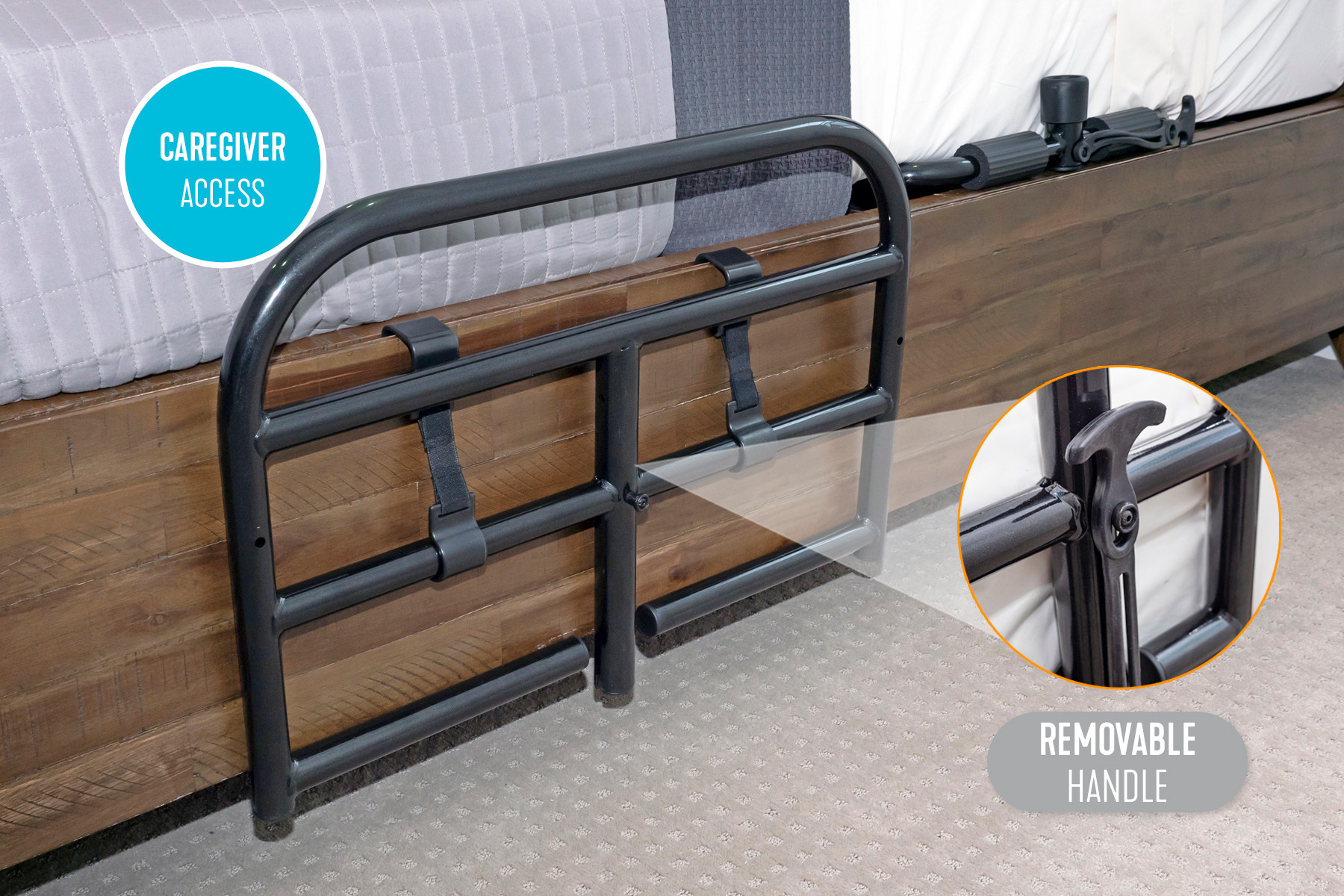 STN-Stander Stander Prime Safety Bed Rail