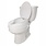 PCP Medical PCP Molded Raised Toilet Seat with Lid Height 4" for Elongated