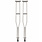 PCP-PCP Medical Push Button Crutches
