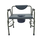 MOBB Heavy Duty Steel Commode 500lbs with Padded arms
