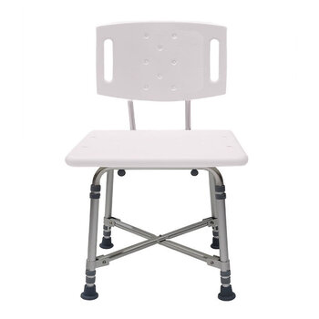 MOBB Mobb Heavy Duty Bath Chair Real Extra Wide Stability and Comfort for Safe Bathing