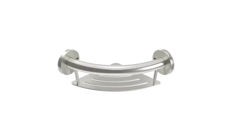 HEP-Healthcare Plus PLUS Corner Shelf + Grab Bar