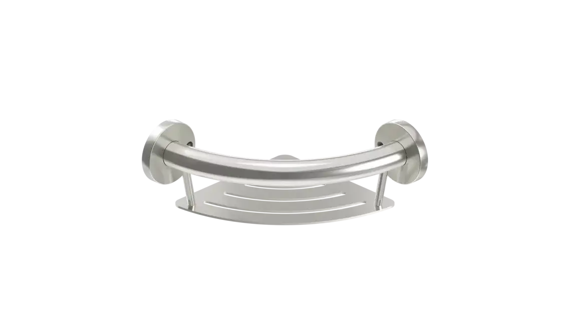 HEP-Healthcare Plus PLUS Corner Shelf + Grab Bar