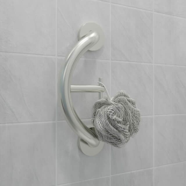 HEP-Healthcare Plus PLUS Towel & Robe Hook + Grab Bar