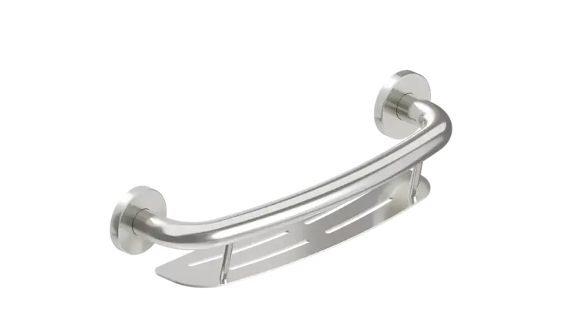 HEP-Healthcare Plus PLUS Shampoo Shelf + Grab Bar