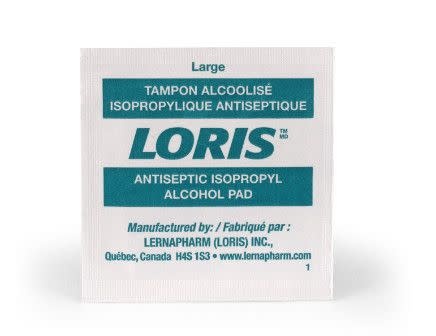 LRS-Loris Antiseptic Isopropyl Alcohol Pad