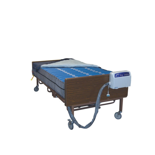 DRV-Drive Medical Med-Aire Plus 10" Bariatric Alternating Pressure and Low Air Loss Mattress Replacement System