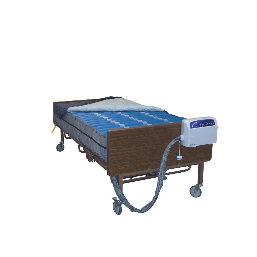 DRV-Drive Medical Med-Aire Plus 10" Bariatric Alternating Pressure and Low Air Loss Mattress Replacement System