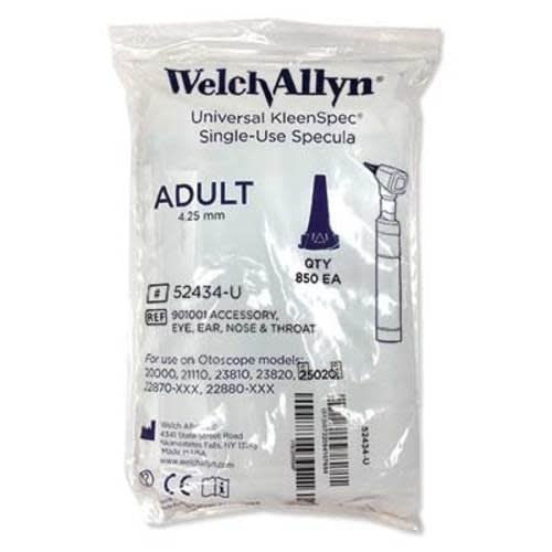 WAL-Welch Allyn Welch Allyn KleenSpec Disposable Otoscope Specula