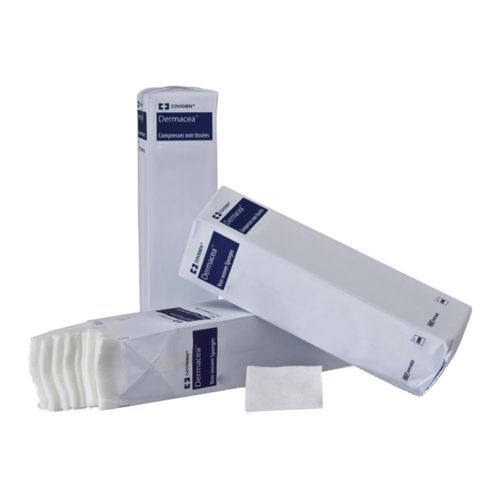 DRM-Dermacea Dermacea Standard Non-Woven Sterile Gauze Sponges – Soft, Absorbent, and Low-Linting