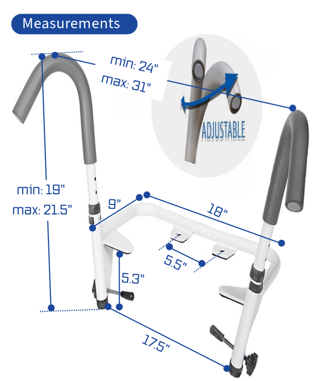 MOBB - MOBB Ultimate Toilet Safety Frame
